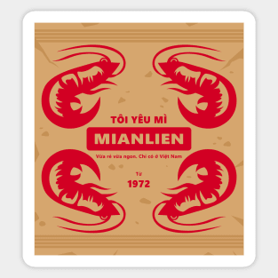 Vietnamese Instant Noodles 4 Shrimp Sticker